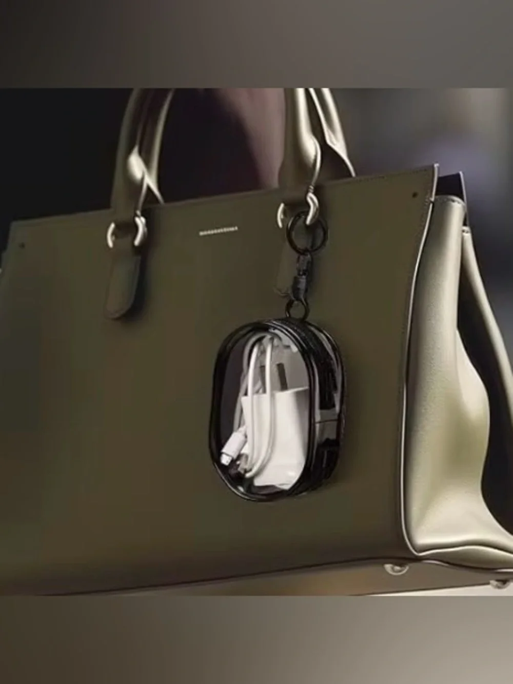 Black Clear Key Pouch - Picture 4 of 4